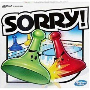 Sorry! 2016 Edition Game! Board Game Kids Family